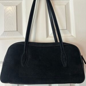 Madewell The Top Suede Shoulder Bag